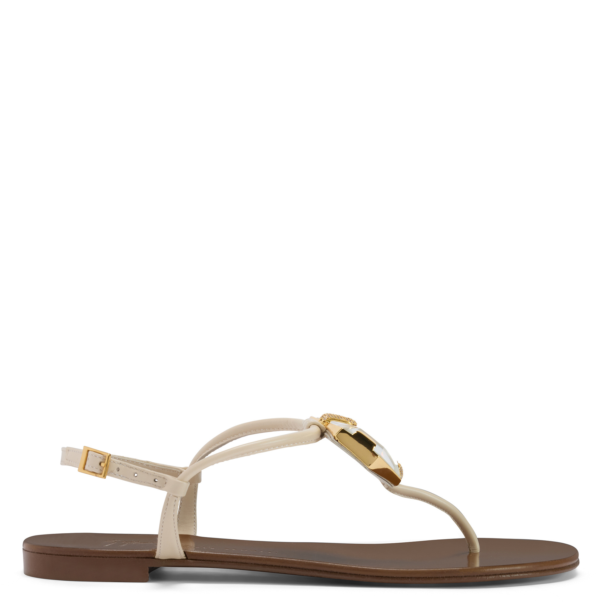 Giuseppe Zanotti Patrice Crystal Women's Sandals Off_white