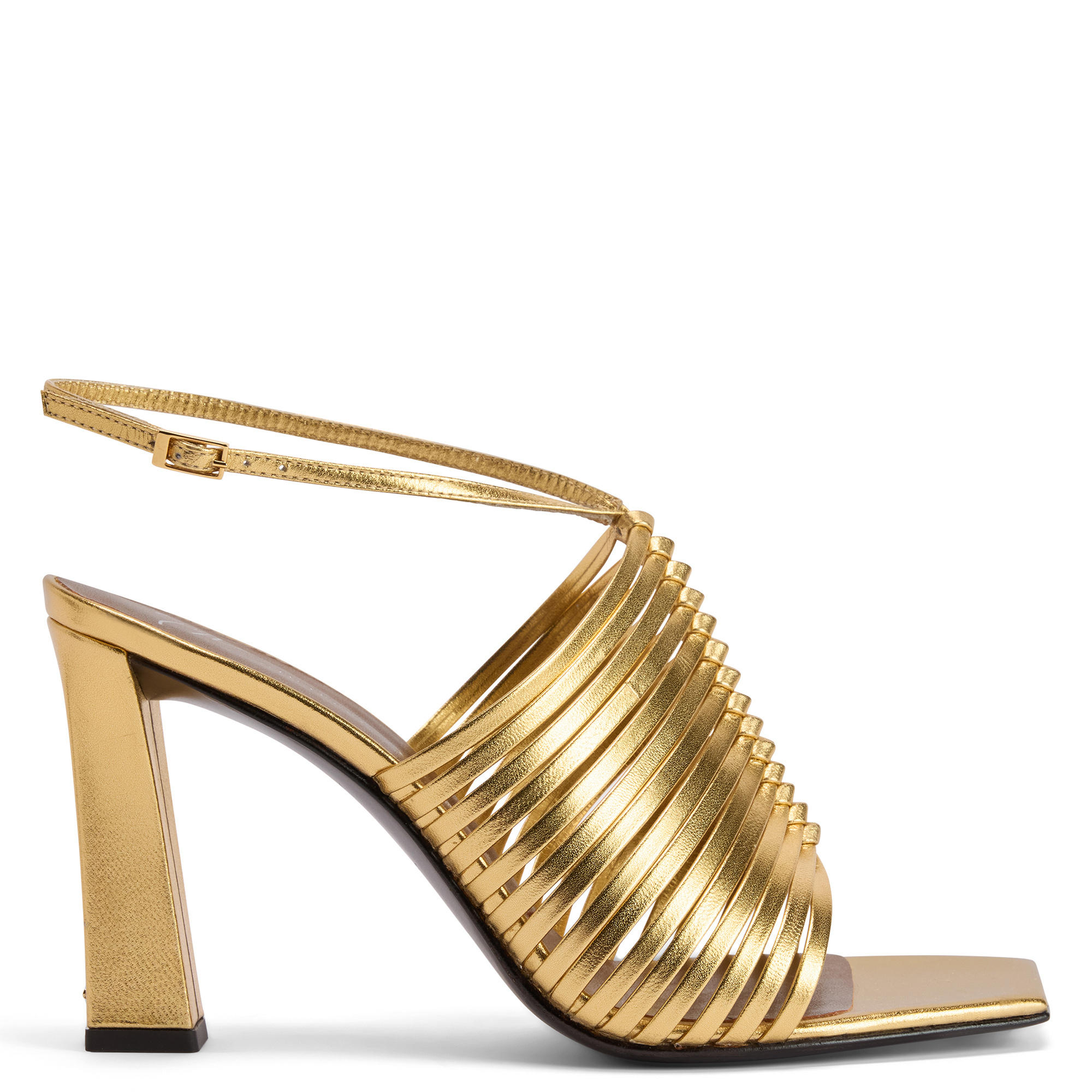 Giuseppe Zanotti JANE SANDAL 90 — single strap luxury heel minimal footwear