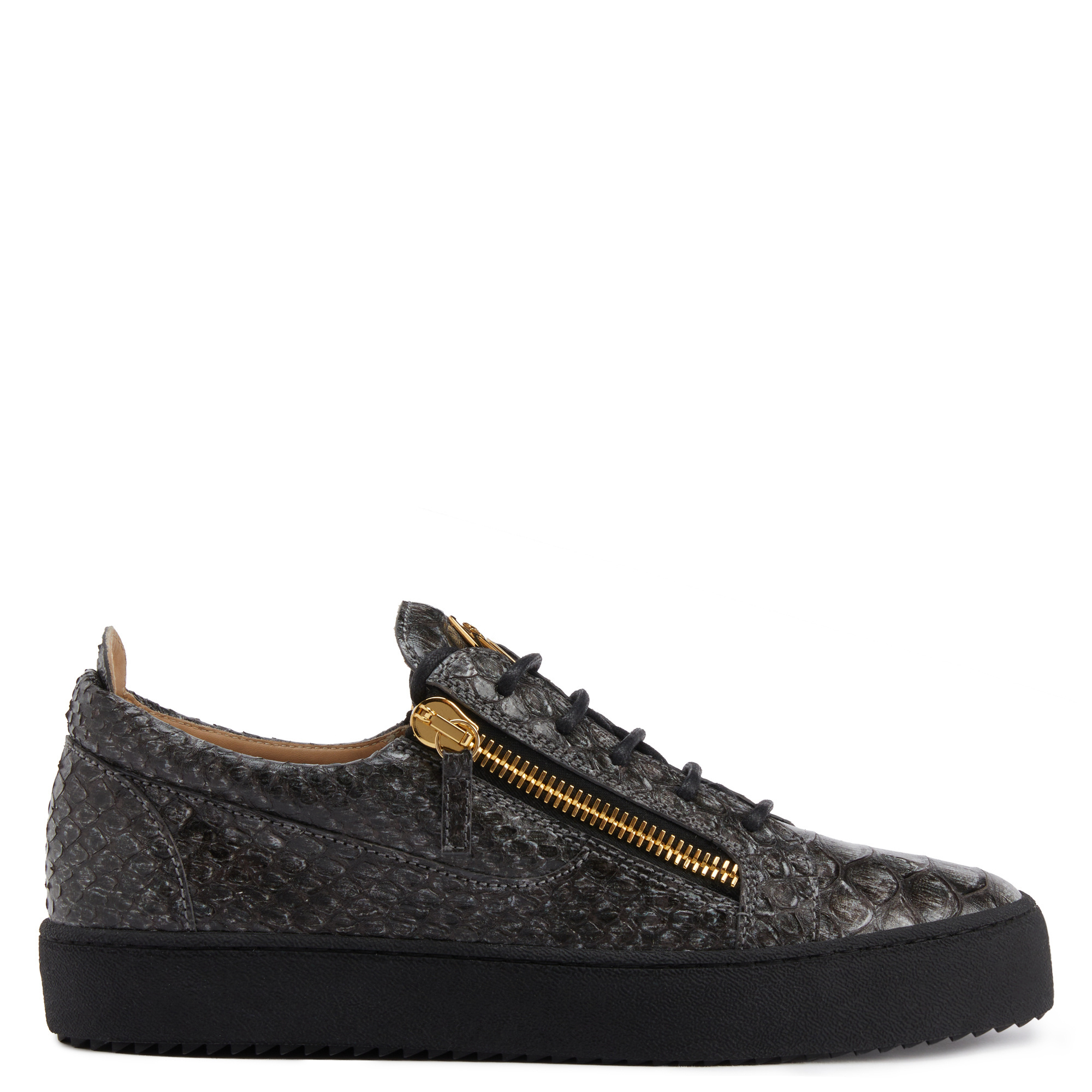Giuseppe Zanotti Frankie Woven Leather Sneakers