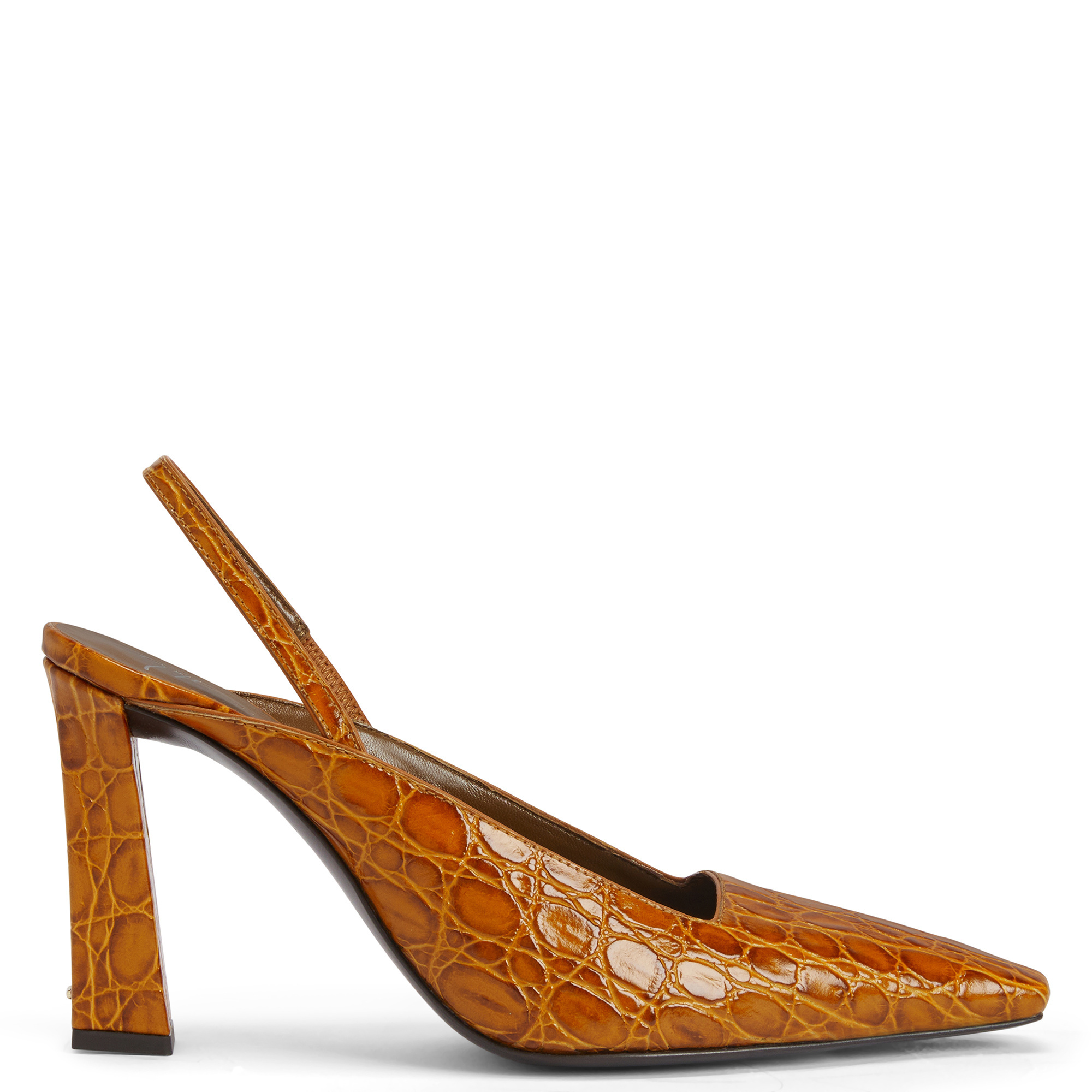 Giuseppe Zanotti 90mm Brendha Sabot Pumps In Brown