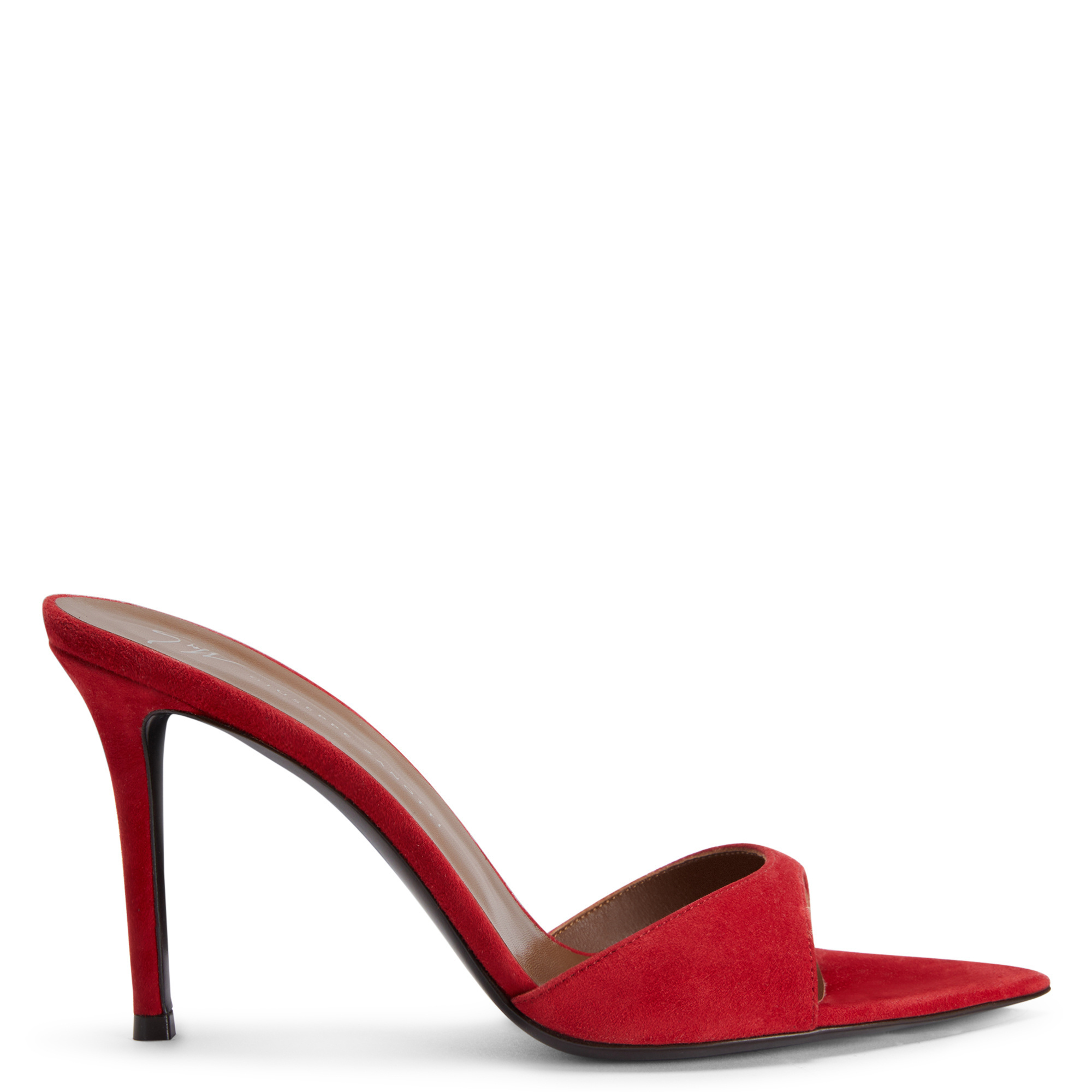 Giuseppe Zanotti 90mm Intriigo Mules In Red