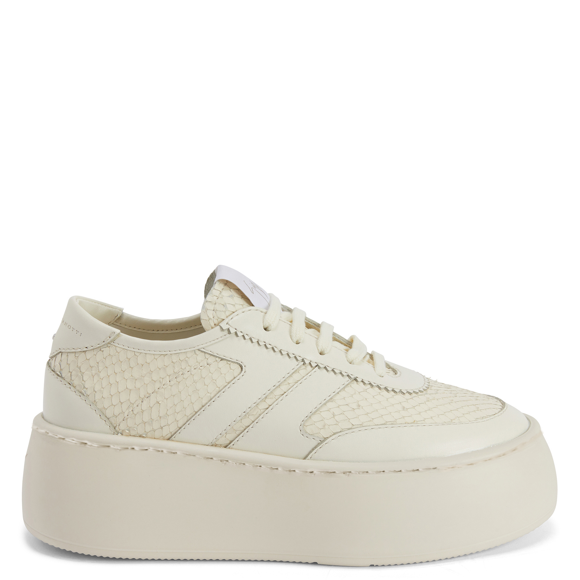 Giuseppe Zanotti League Maxi Trainers In Beige